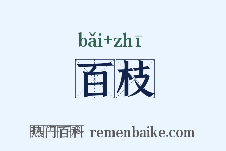 百枝是什么意思的图片
